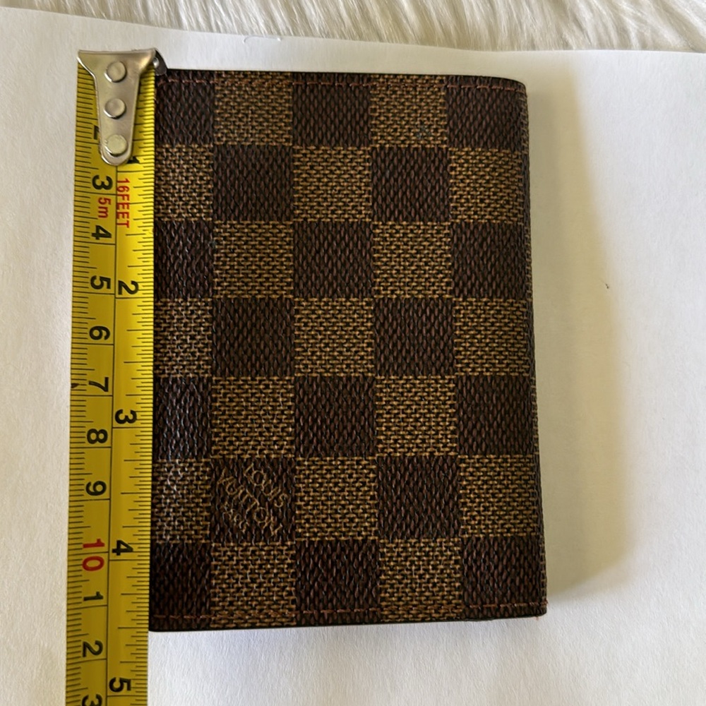 SOLD🎉🎉🎉LOUIS VUITTON Damier Ebene Porte 2 Cartes Vertical Card Holder - Picture 14 of 17